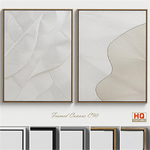 Framed Canvas C-90